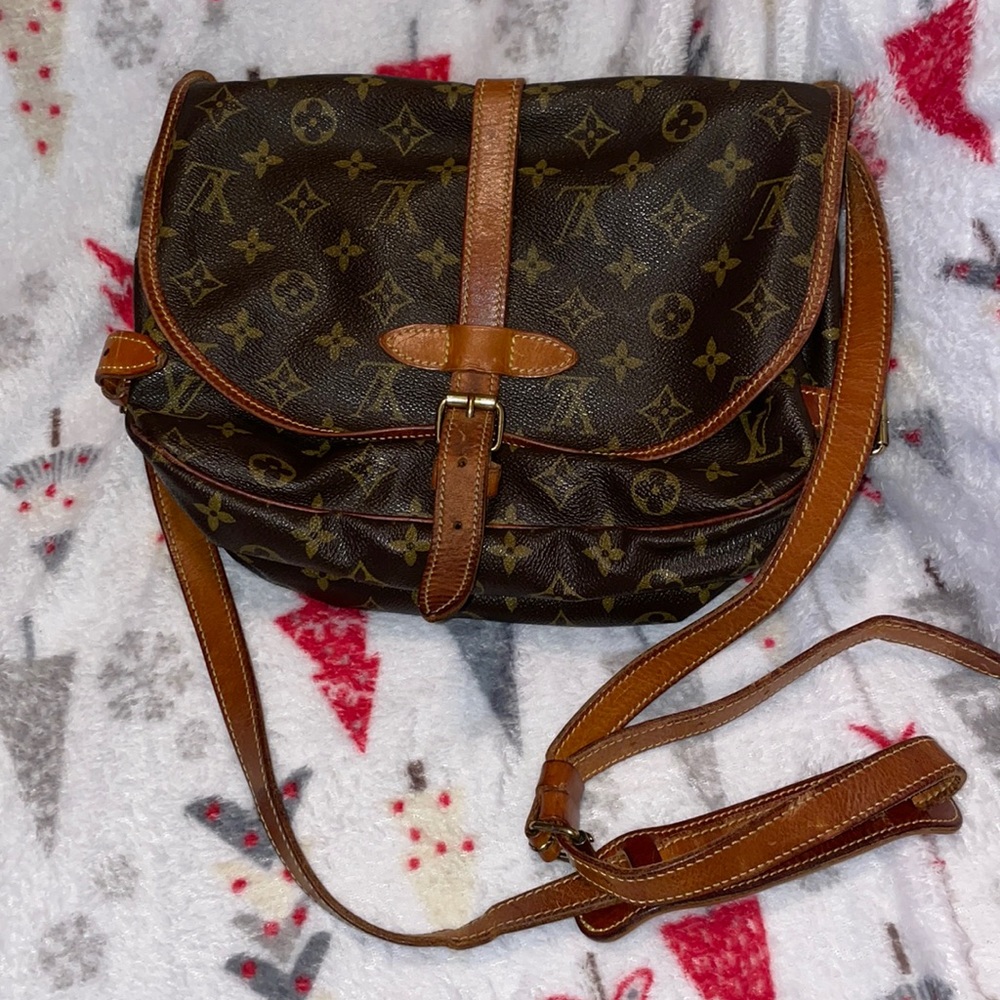 Louis Vuitton Discontinued Saumur bag